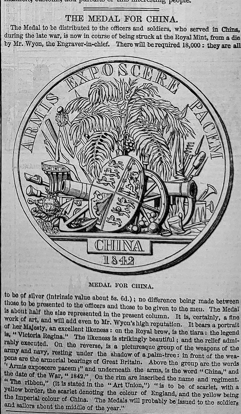 Medal for China